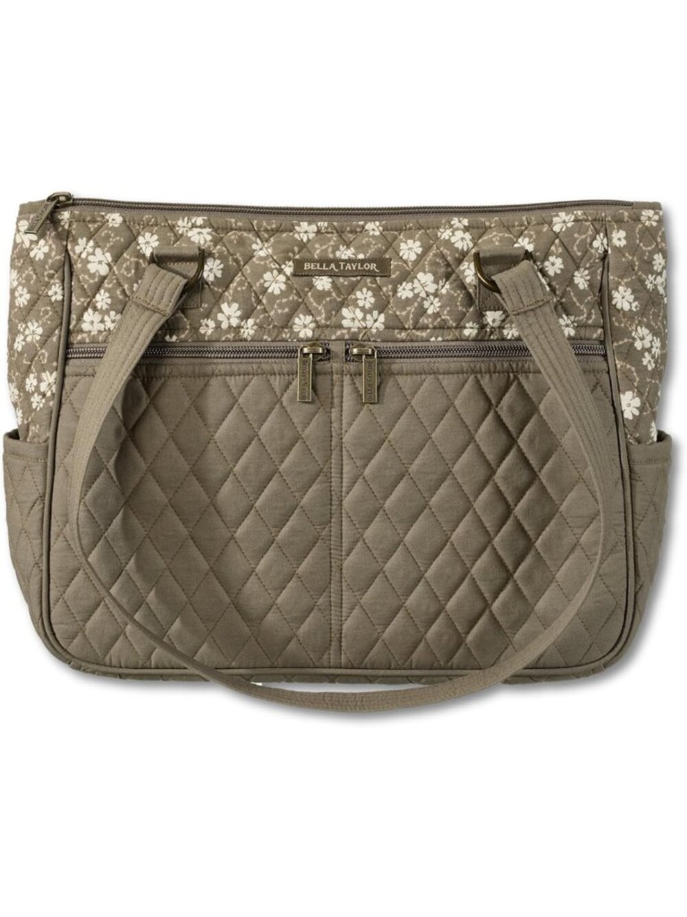 Quilted Everyday Tote Bag for Women | Stylish Shoulder Bag with Pockets